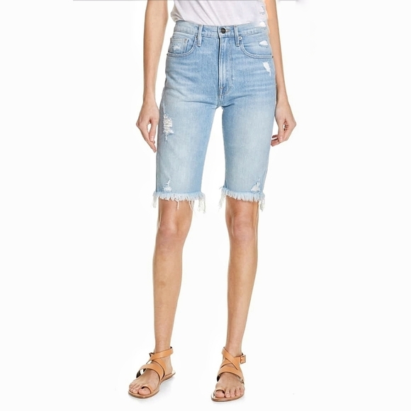 Frame | Le Vintage Bermuda, distressed siz… - Picture 1 of 16